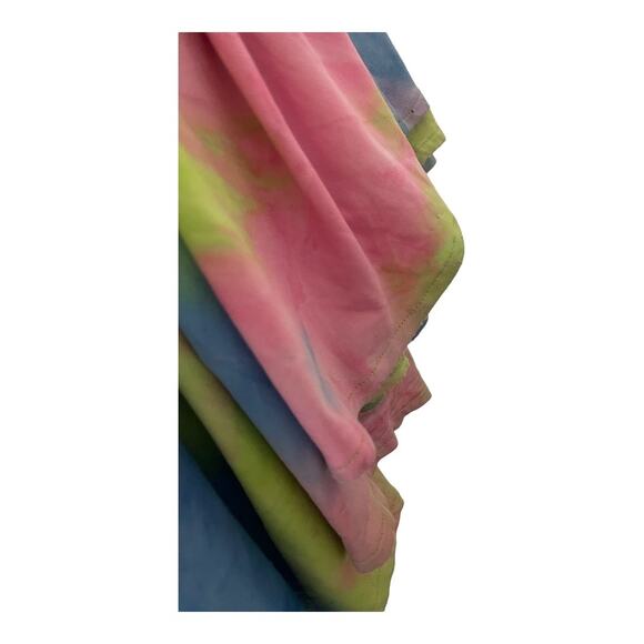 Bronx and Banco Maya Robe Gown Maxi Tie Dye Multicolor Gala Prom Beachy Size S - Picture 11 of 16